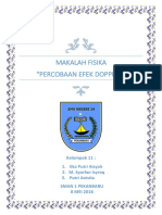 Efek Doppler - Fisika Kelompok 11.docx