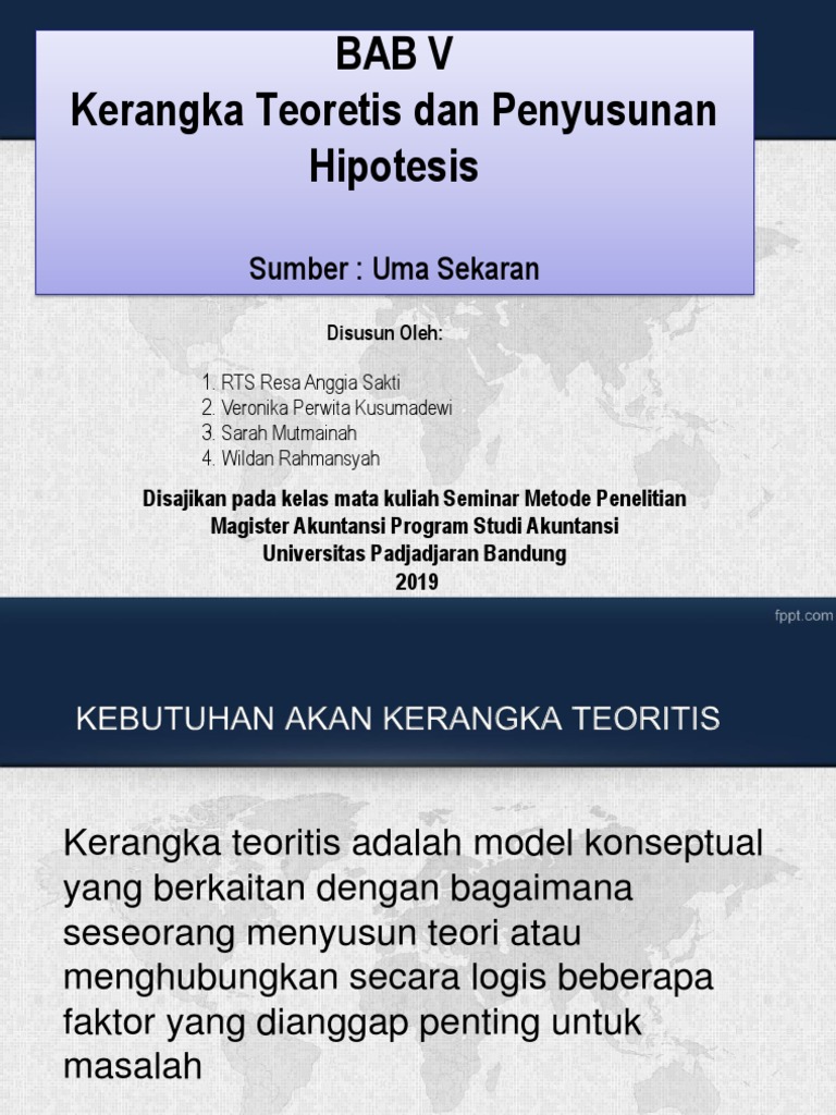 Kel. 4 Metlit Chap. 5 (Theoretical Framework and Hypothesis Development ...