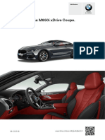 Automobilul Tău M850I Xdrive Coupe.: 09.12.2018 WWW - Bmw.Ro/Myconfig/U4Q6W0Z4