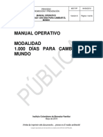 Mo7.pp Manual Operativo Modalidad 1.000 Dias para Cambiar El Mundo v6 1 PDF