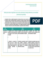 Rubrica para Evaluar Organizador Visual Del Tbjo Colaborativo y CPA PDF