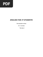 English For IT Students Part 1