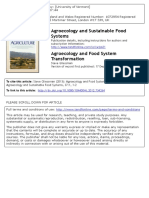 GLIESSMAN Agroecology and Food System Transformation Editorial