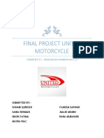 Final Project United Motorcycle: Submitted To:-Mam Madiha Rehman Farooqi