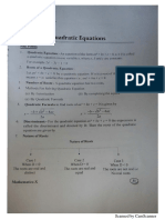 Quadratic Equation