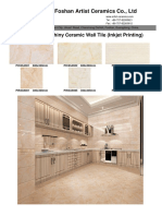 Foshan Artist Ceramics Co., LTD: 600x300mm Shiny Ceramic Wall Tile (Inkjet Printing)