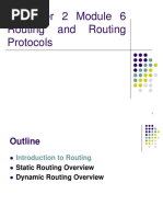 Semester 2 Module 6 Routing and Routing Protocols