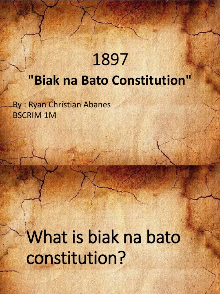 1897 Biak Na BatoWPS Office PDF Philippines Government