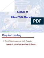 Xilinx FPGA Memories: ECE 448 - FPGA and ASIC Design With VHDL