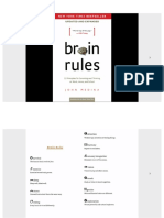 Brain Rules Intro and Rules 1-3