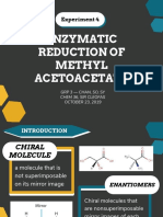 (Chem 36) Expt 4 Reduction of Methyl Acetoacetate