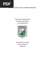 Accion de Nulidad Electoral y Pérdida de La Investidura