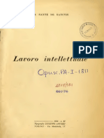 Sante de Sanctis - Lavoro Intellettuale