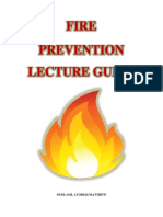 Fire Prevention Lecture Guide: Oyelami, Ayodeji Matthew