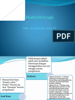 Hidroterapi