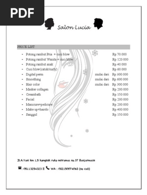 Price List New