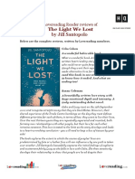 Light We Lost The Reader Reviews