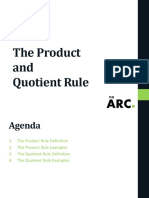 Product Quotient Rule PDF