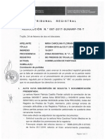 Correlacion de Partidas Por Inexactitud REGISTRAL