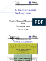 Ebxml Proof-Of-Concept Working Group