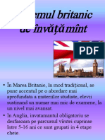 Sistemul Britanic de Învățămînt