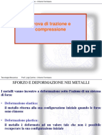 Trazione e Compressione PDF