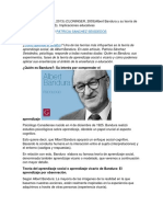 Albert Bandura y Su Teoría de Aprendizaje Social