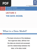 The Data Model