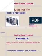 Heat & Mass Transfer: Theory & Application