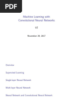 Machine Learning With Convolutional Neural Networks