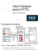 Hypertext Transport Protocol (HTTP) : Mendel Rosenblum