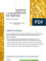 Presupuestos y pronósticos de ventas