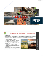 Aula 1 - Geotecnia - O Planeta Terra e Suas Origens PDF