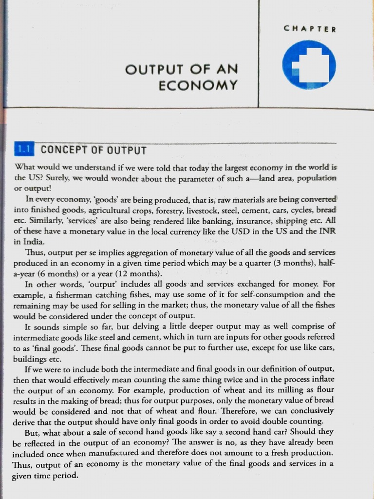 Understanding Economic Output Explained | PDF