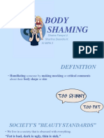 Body Shaming Presentation