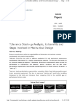 Tolerence Stackup Analysis