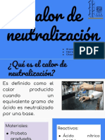 Calor de Neutralización