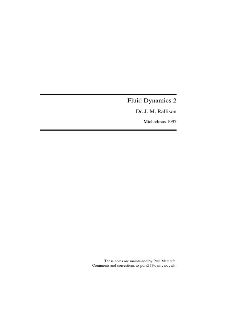 Fluids Mechanics | PDF | Fluid Dynamics | Viscosity
