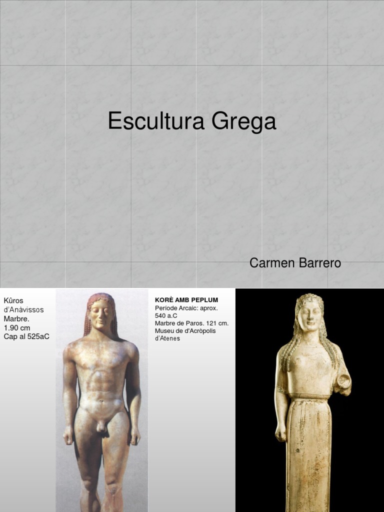Escultura Grega | PDF