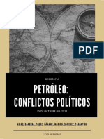 Petroleo, Conflictos Politicos