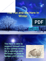 The Fox and The Hare in Winter