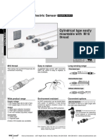 Series: Cylindrical Type Easily Mountable With M18 Thread