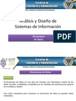 El Proceso Del Analisis - Diccionario de Datos