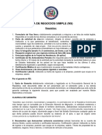 Visa de Negocios Simple PDF