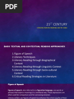 21 Century: Literature From The Philippines and The World