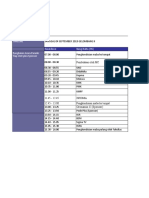 Timeline Roundown Bung Hatta (FIS) Rangkaian Acara Parade Tiap Unit Plus Sponsor