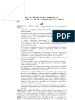 Ley Provincial de Catamarca #5551 - Ley de Seguridad Eléctrica