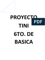 Proyectos de Sexto de Basica