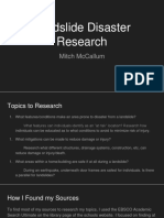 Mitch Mccallum Disaster Research