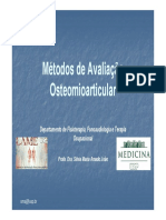 Avaliação osteomioarticular: métodos fisioterapêuticos